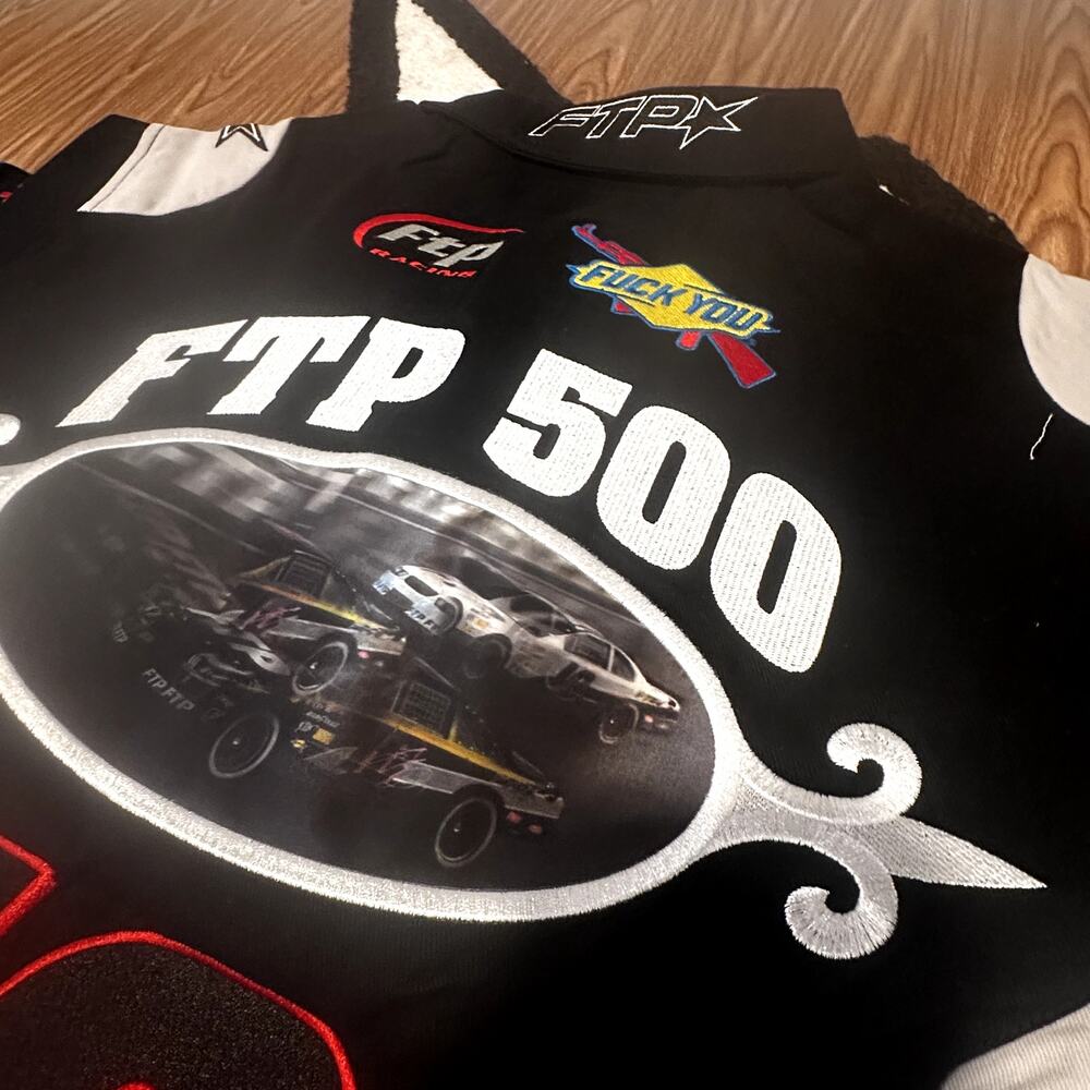 FTP Raceway Button Up Shirt – Black – Large – Brand New - Picture 9 of 11